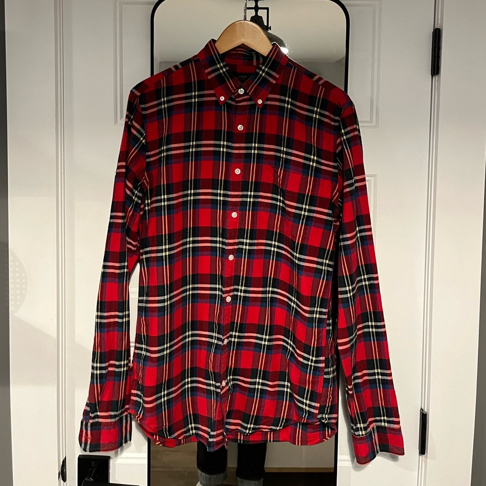 J.Crew Flannel (Medium Tall)